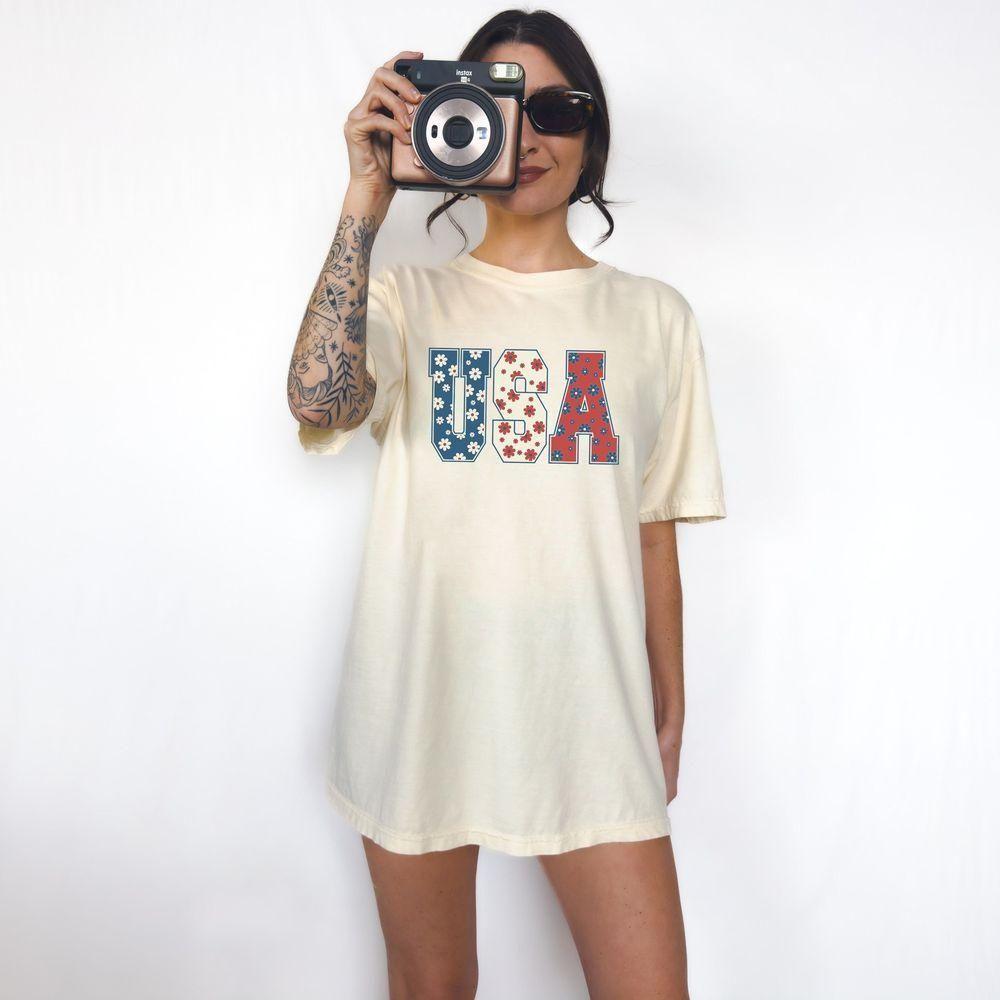 Retro Floral Usa Vuitino Merch